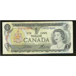 1973 $1 BC-46bT  TEST NOTE  EXA1318692 