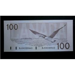 BC-60a-i 1988 $100 BJB4220462 Choice un