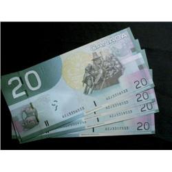 A lot of 4 radar notes. BC-64a-I 2004 $