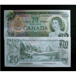 A nice matching pair with serial number