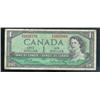 Image 1 : BC-37b-i  1954  $1  error note.  Two di