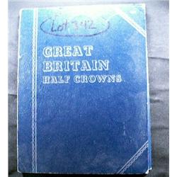 Great Britain  Lot of 16 Half crowns fr