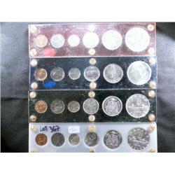 Mint Sets, Canada 1959 x 3 and 1967, 24