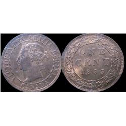 1893  ICCS MS64Red PQ+  Repunched 9 var