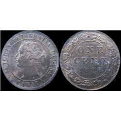 1896 ICCS MS64Red.80% red lustre with a