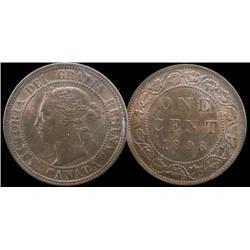 1898H  ICCS MS64RB.  Superb example wit