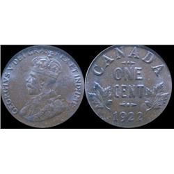 1922 PCGS MS62BN, a nice lustrous brown