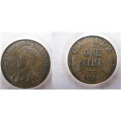 1924  PCGS MS64BN. A nice semi-key date