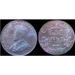 1935 ICCS MS64 Lustrous brown. Superbly