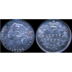 1882H  PCGS MS62PQ.  Lovely toning over