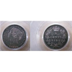 1892 ICCS/PCGS MS64.  Intense autumn sh