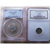Image 1 : 1899 PCGS AU55 and 1903 NGC EF45. Two d