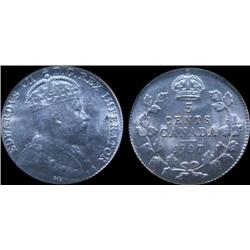 1907 PCGS MS63.  Brilliant with lots of