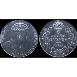 1909 Pointed leaves PCGS AU55 Brilliant