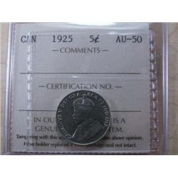 1925 ICCS AU50, typical strike, some lu