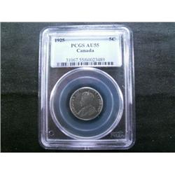 1925  PCGS AU55.  Key date