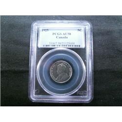 1925  PCGS AU58.  Key date