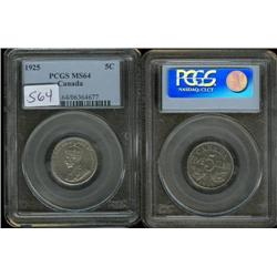1925  PCGS MS64 , Well struck and showi