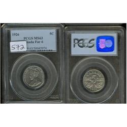 1926 Far 6  PCGS MS63 Well struck with 