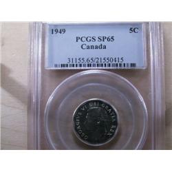 1949 PCGS SP65 Well struck with full lu