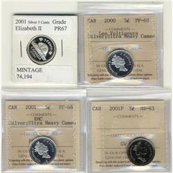 2001 RMC ICCS PR-68 Ultra Heavy Cameo, 