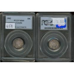 1902 ICCS and PCGS MS64PQ.  Superbly to
