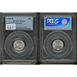 1903H  PCGS  MS66PQ. Totally brilliant 