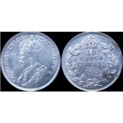 1915 MS60 or better, mostly brilliant w