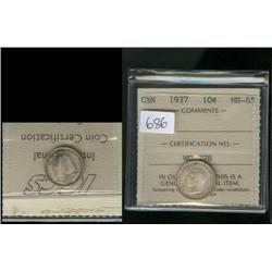 1937 ICCS MS65, a nice Gem!