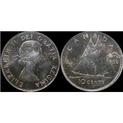 1956 PCGS MS66PQ, Attractive champagne 