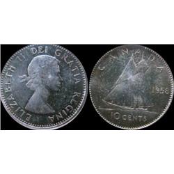 1958 PCGS MS66PQ, Medium autumn shades 