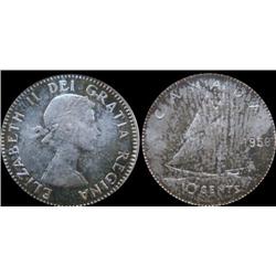 1959 PCGS MS66, light gold and russet t