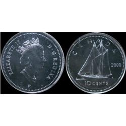 2000-P 10¢ ICCS MS65  Well struck with 