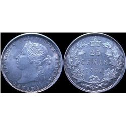 1871H PCGS MS62.  A very nice brilliant