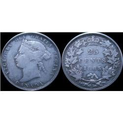 1885 PCGS VF35, light tone with a much 