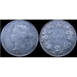 1886 Repunched 6 Obverse# 4 Short bough