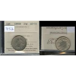 1890H  ICCS AU55. A nice example with l