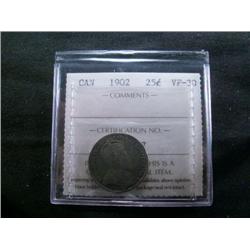 1902 ICCS VF30 darkly toned!