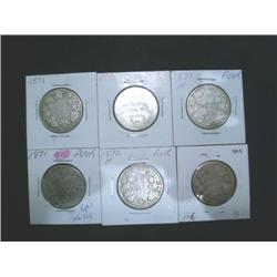 1871 x 2, 1871H, 1872H, 1898, 1899.  Lo