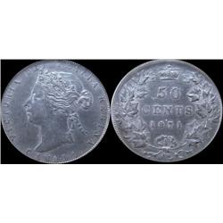 1871 PCGS AU50 Brilliant with lots of l