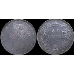 1872H PCGS EF45 Nice gold and russet to