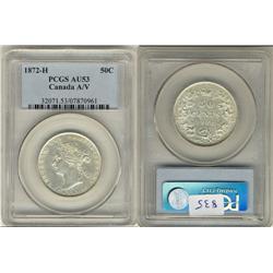 A VERY RARE AND SELDOM OFFERED 1872H  A