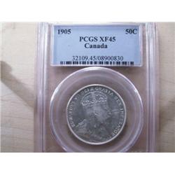 1905 PCGS EF45 brilliant with some lust