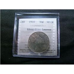 1910 Edwardian Leaves ICCS VF30