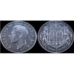 1950 No design PCGS MS63 brilliant with