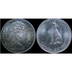 1967 ICCS MS65PQ Superbly toned on the 