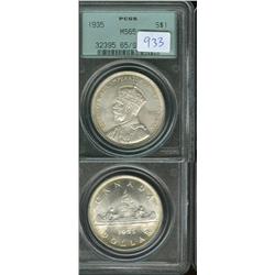 1935 PCGS MS65 Brilliant with full lust