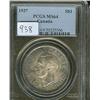 Image 1 : 1937 PCGS MS64PQ Superbly toned and loo