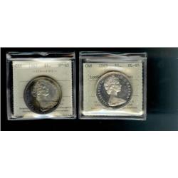 1938 ICCS MS62 brilliant, 1965 T.3 ICCS