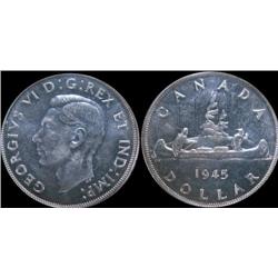 1945 ICCS MS63 Mostly brilliant with st